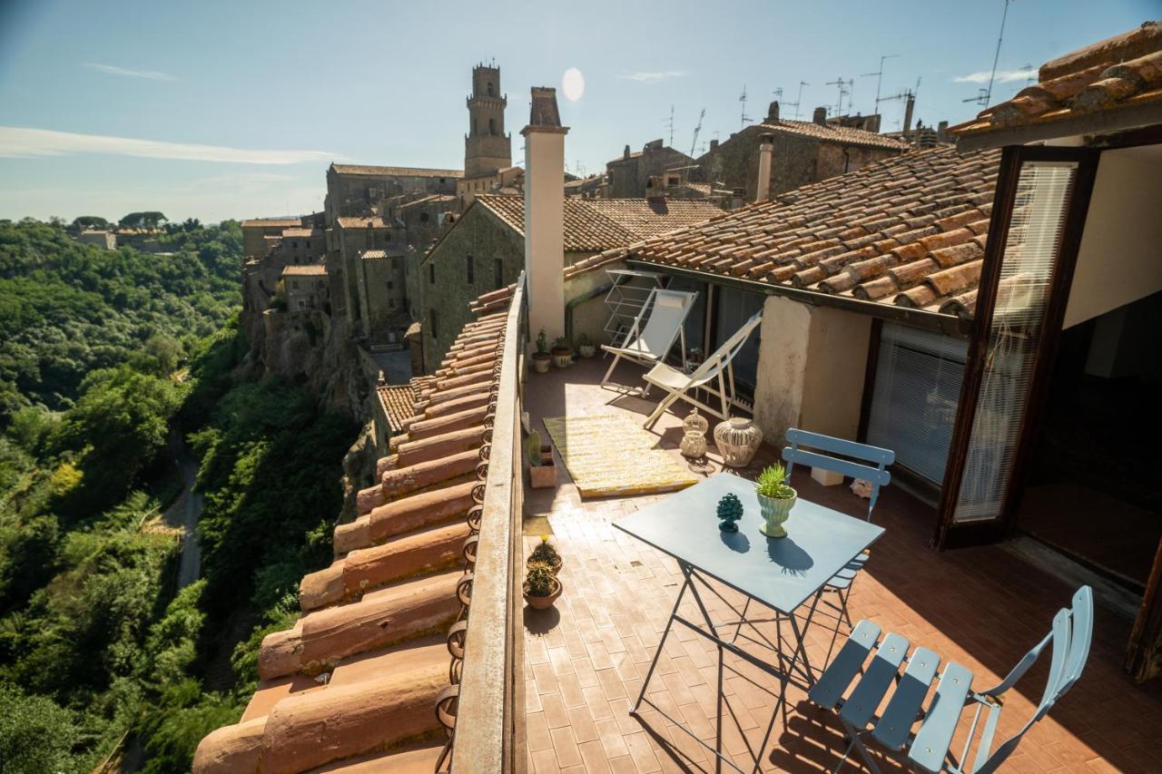 Le Antiche Viste Apartment Pitigliano Luaran gambar